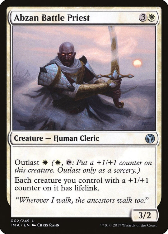 Image for Abzan Battle Priest (2) (IMA) - Magic: The Gathering