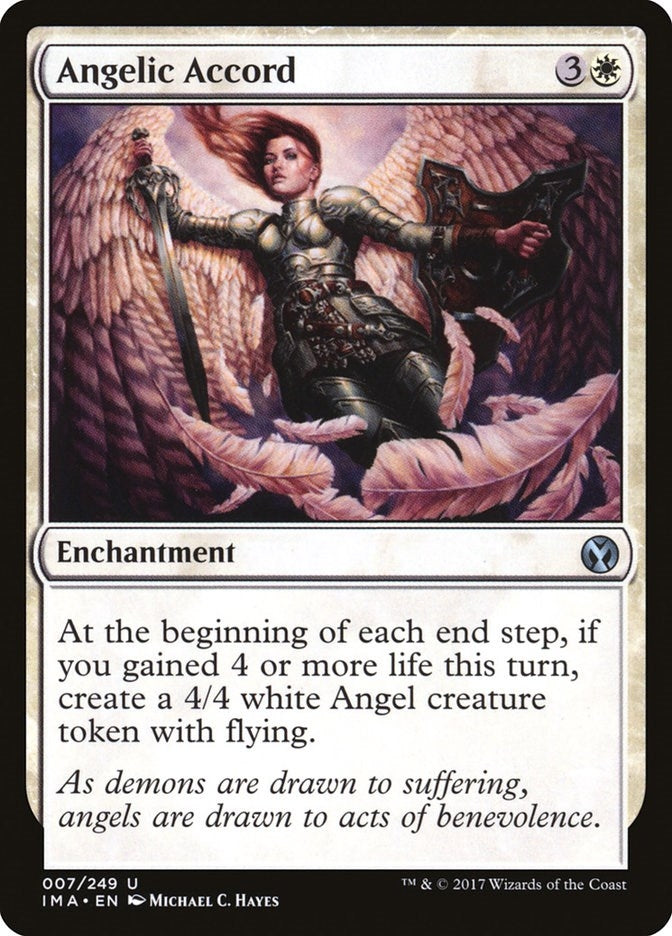 Image for Angelic Accord (7) (IMA) - Magic: The Gathering
