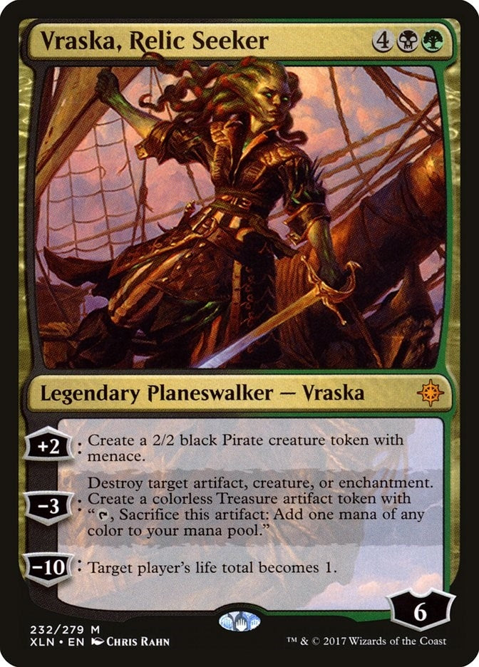 Image for Vraska, Relic Seeker (232) - Magic: The Gathering
