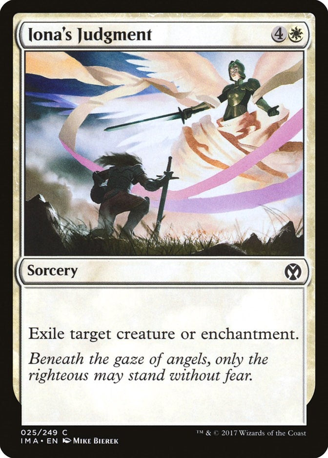 Image for Iona's Judgment (25) - Magic: The Gathering