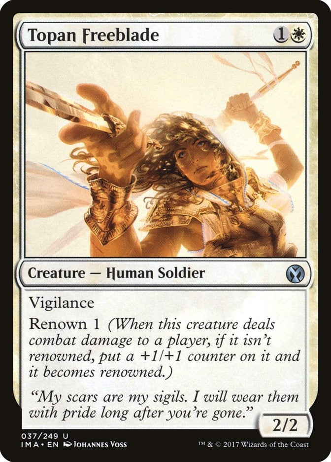 Image for Topan Freeblade (37) - Magic: The Gathering