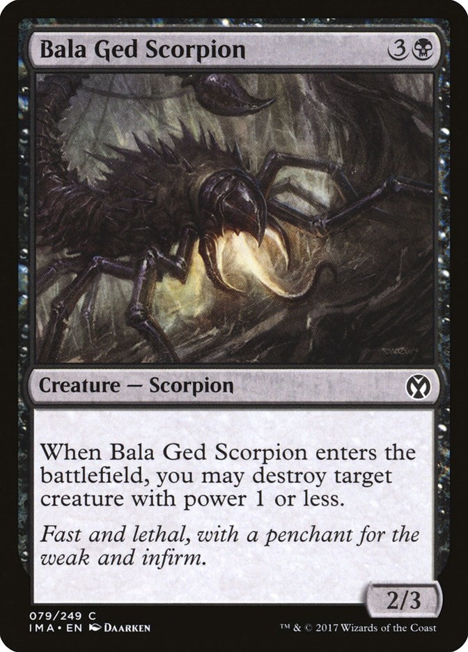 Image for Bala Ged Scorpion (79) - Magic: The Gathering