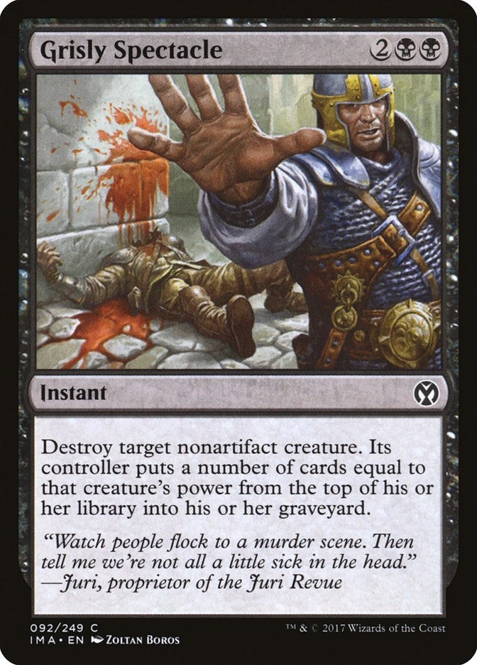 Image for Grisly Spectacle (92) - Magic: The Gathering