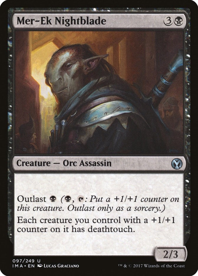 Image for Mer-Ek Nightblade (97) - Magic: The Gathering