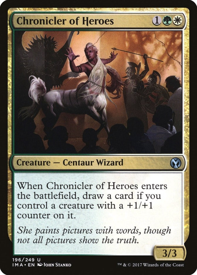 Image for Chronicler of Heroes (196) - Magic: The Gathering