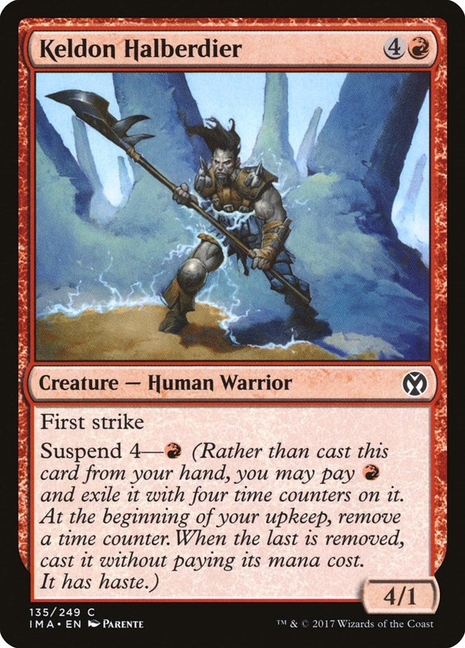 Image for Keldon Halberdier (135) - Magic: The Gathering