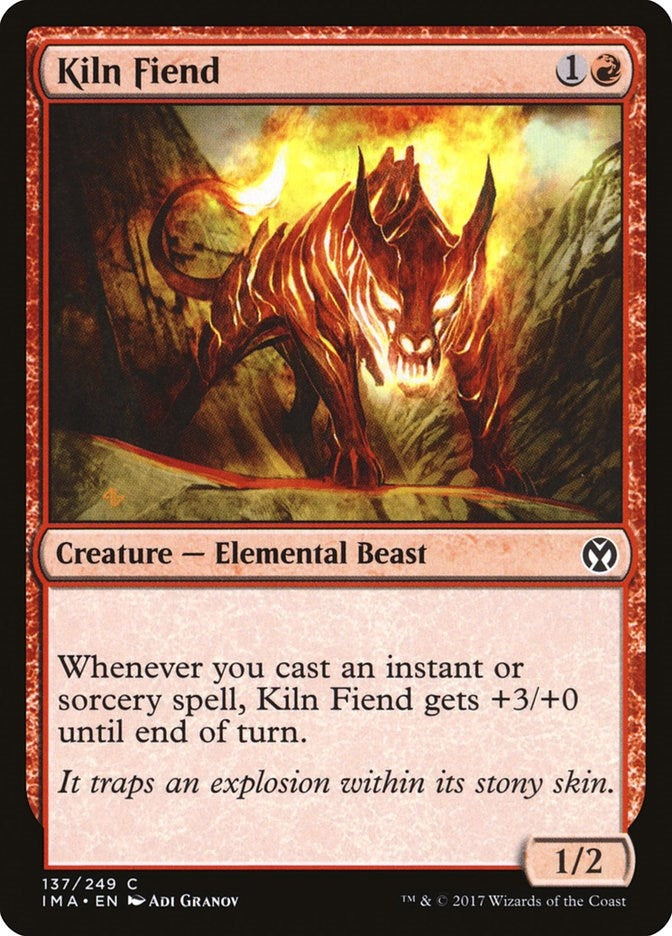 Image for Kiln Fiend (137) - Magic: The Gathering