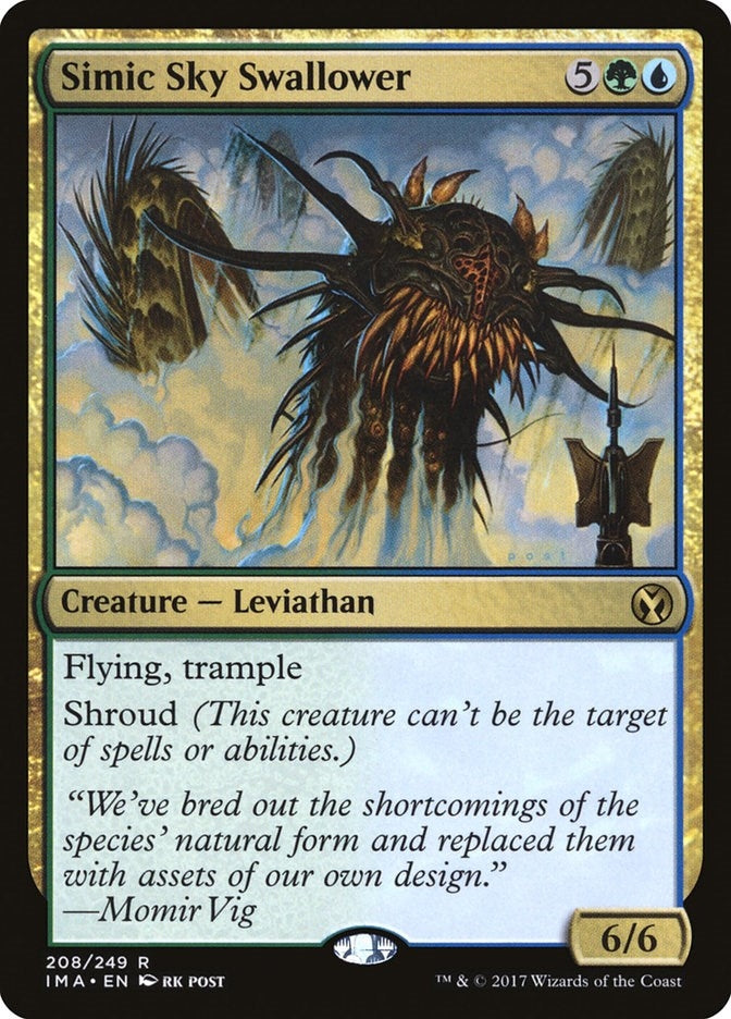 Image for Simic Sky Swallower (208) - Magic: The Gathering