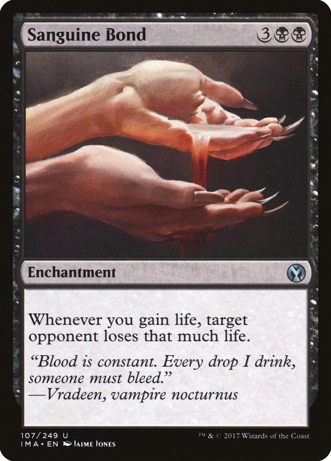Image for Sanguine Bond (107) - Magic: The Gathering