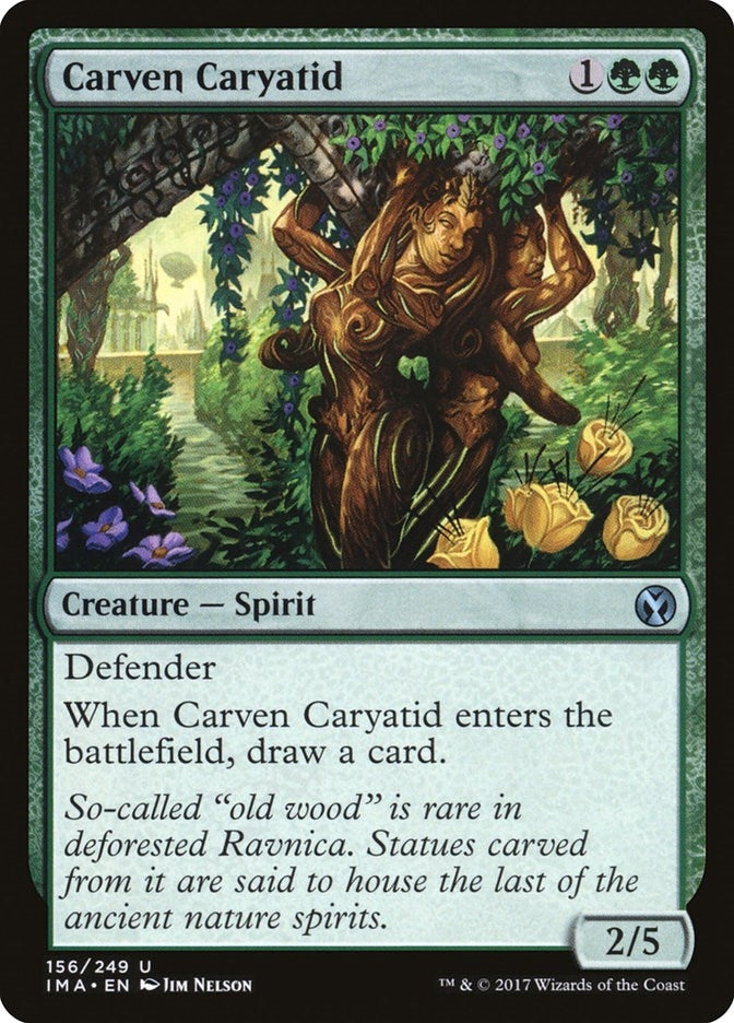 Image for Carven Caryatid (156) - Magic: The Gathering