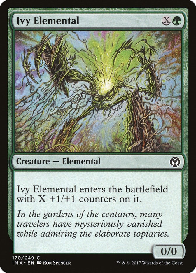 Image for Ivy Elemental (170) - Magic: The Gathering