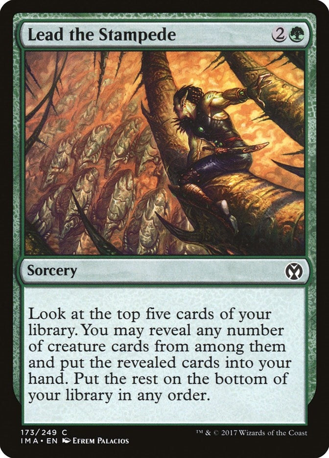 Image for Lead the Stampede (173) - Magic: The Gathering