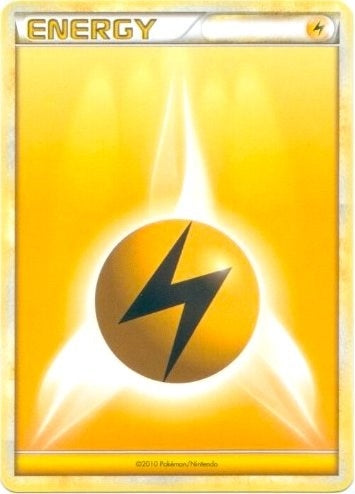 Image for Lightning Energy (2010 Unnumbered HGSS Style Non-Holo) (PR) - Pokemon