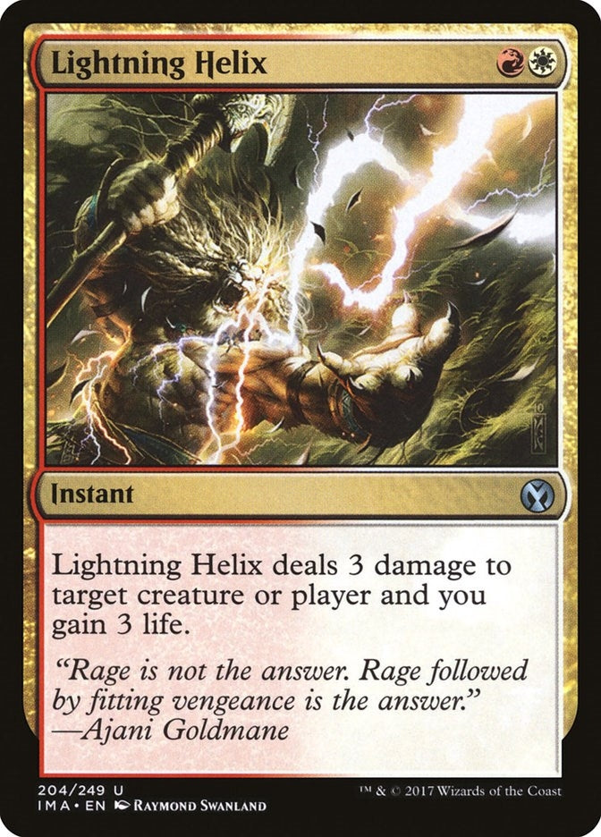 Image for Lightning Helix (204) - Magic: The Gathering