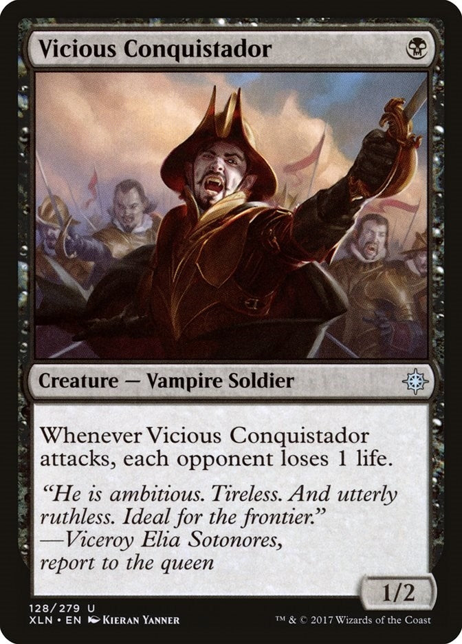 Image for Vicious Conquistador (128) - Magic: The Gathering