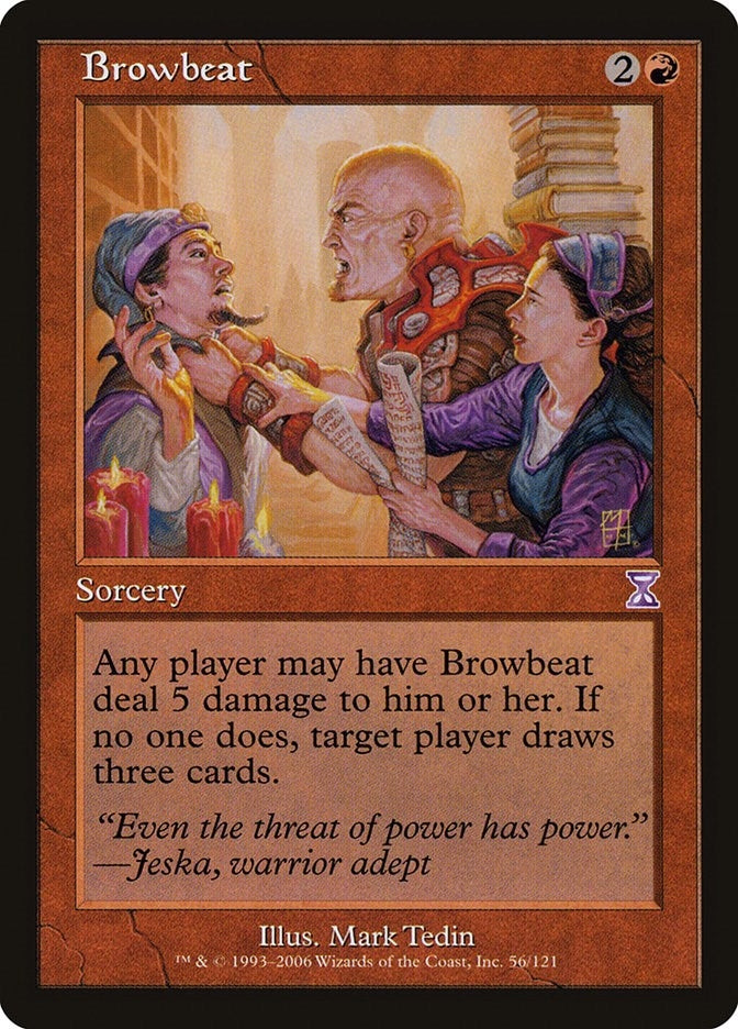 Image for Browbeat (56) - Magic: The Gathering