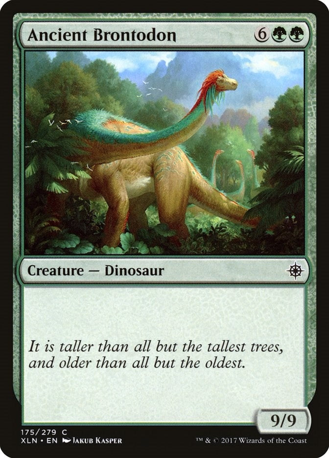 Image for Ancient Brontodon (175) (XLN) - Magic: The Gathering
