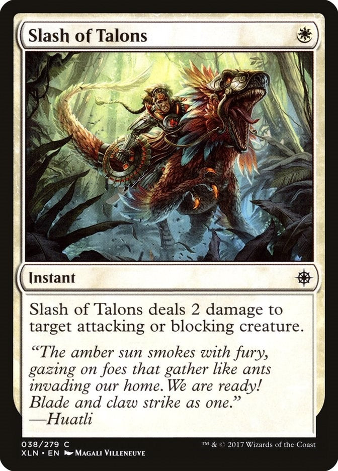 Image for Slash of Talons (38) - Magic: The Gathering