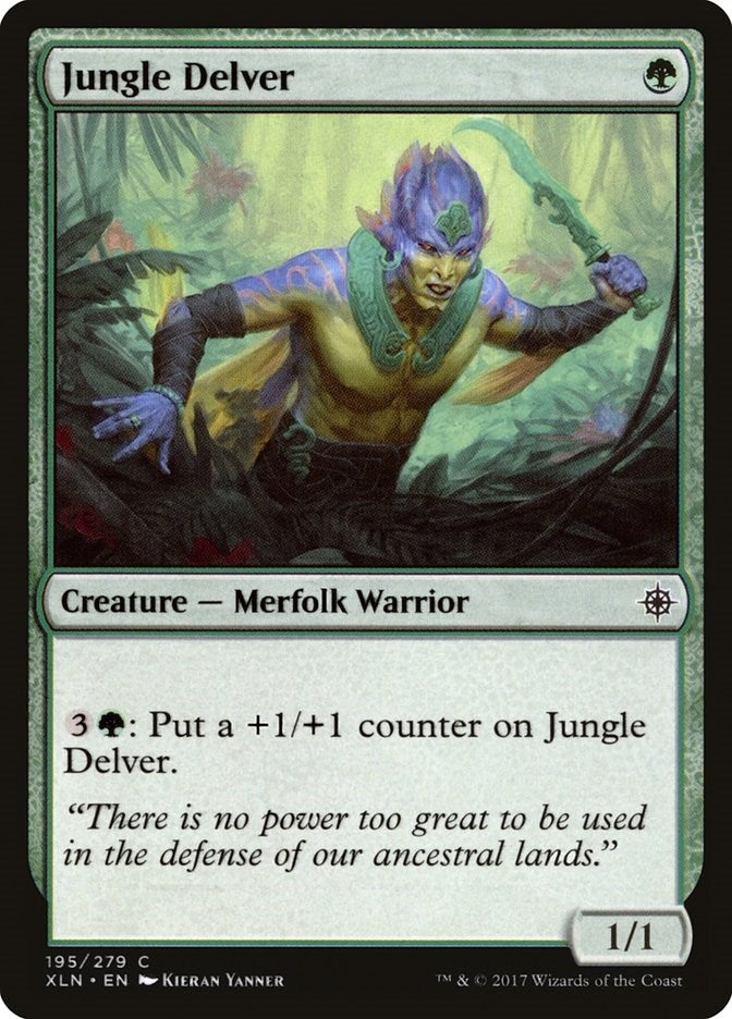 Image for Jungle Delver (195) - Magic: The Gathering