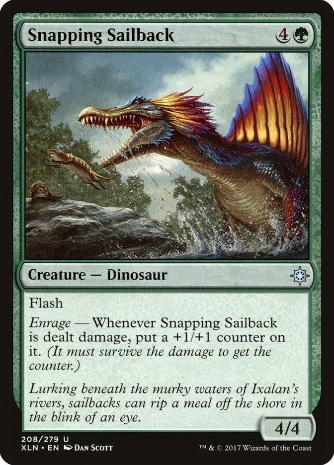 Image for Snapping Sailback (208) - Magic: The Gathering