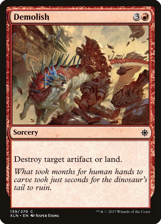 Image for Demolish (139) - Magic: The Gathering