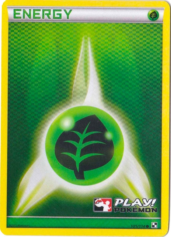 Image for Grass Energy - 105/114 (Play! Pokemon) (105/114) (PR) - Pokemon