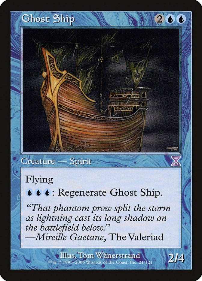 Image for Ghost Ship (21) (TSB) - Magic: The Gathering