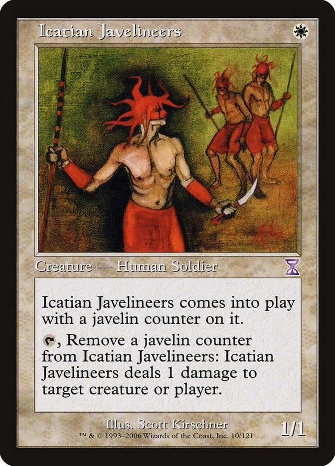 Image for Icatian Javelineers (10) - Magic: The Gathering