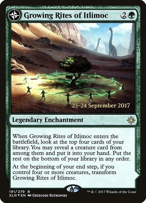 Image for Growing Rites of Itlimoc (XLN) (191) - Magic: The Gathering