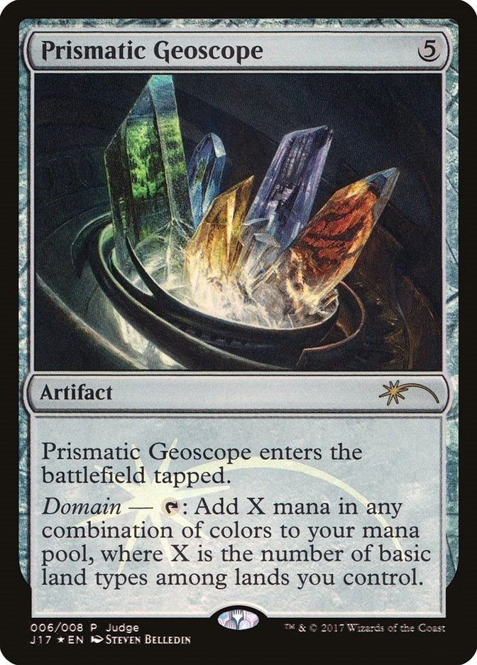 Image for Prismatic Geoscope (6) (JDG) - Magic: The Gathering