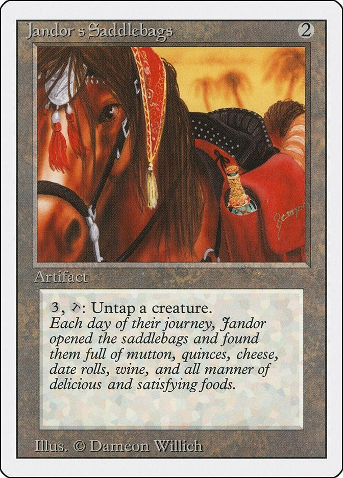 Image for Jandor's Saddlebags (3ED) - Magic: The Gathering