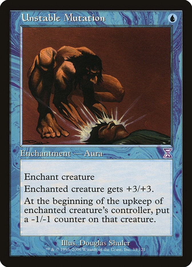 Image for Unstable Mutation (33) - Magic: The Gathering