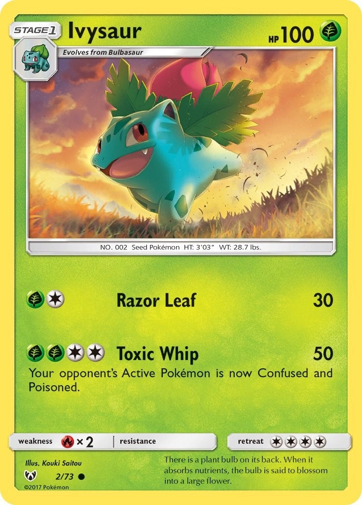 Image for Ivysaur (2/73) (SHL) - Pokemon