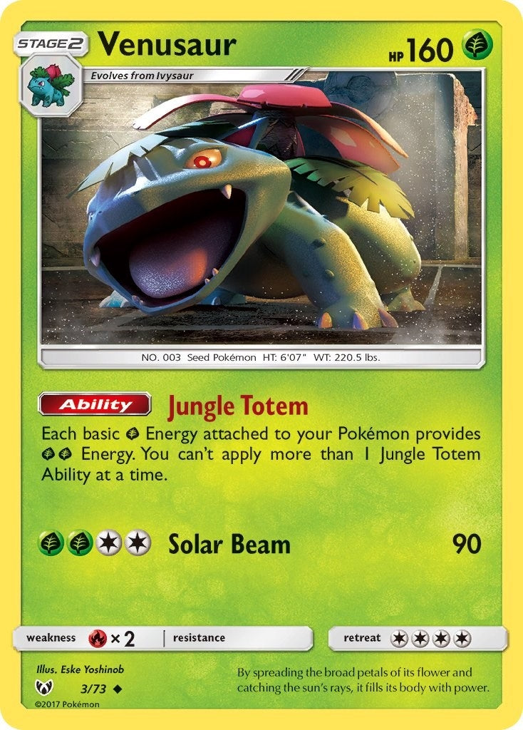 Image for Venusaur (3/73) (SHL) - Pokemon
