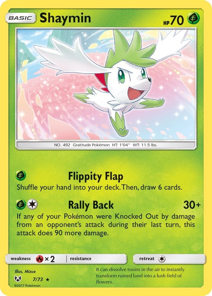 Image for Shaymin (7/73) (SHL) - Pokemon