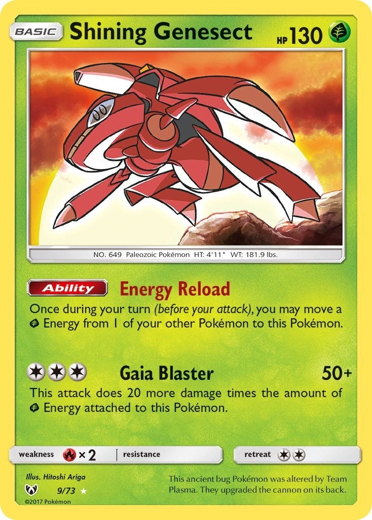 Image for Shining Genesect (9/73) (SHL) - Pokemon