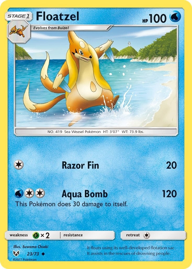 Image for Floatzel (23/73) (SHL) - Pokemon