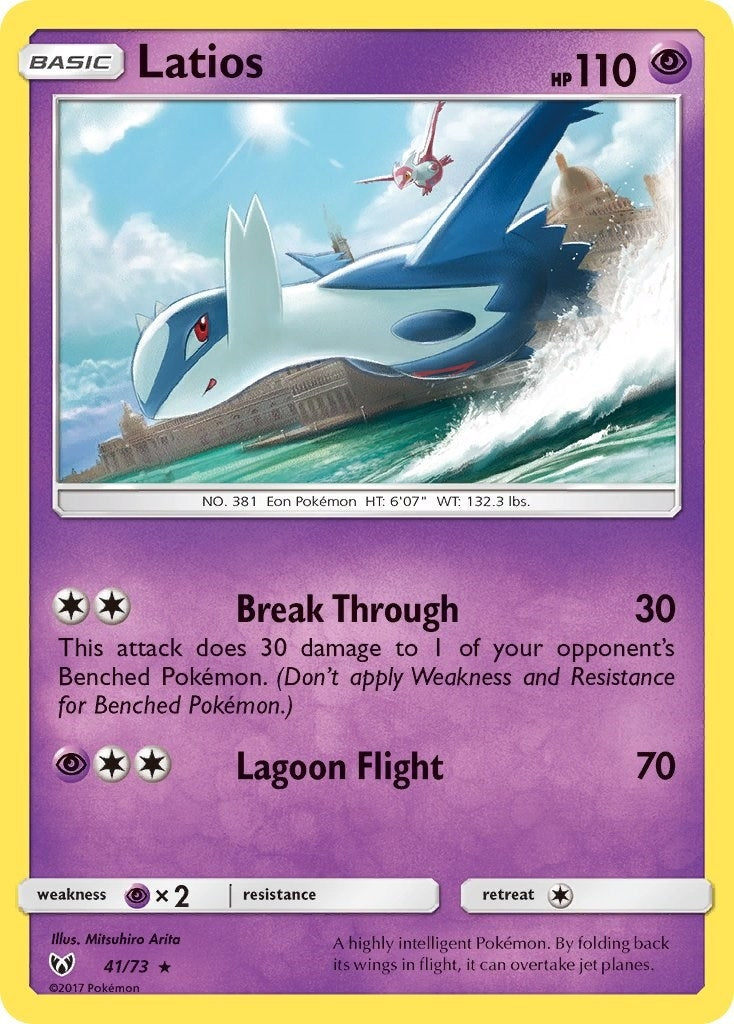 Image for Latios (41/73) (SHL) - Pokemon