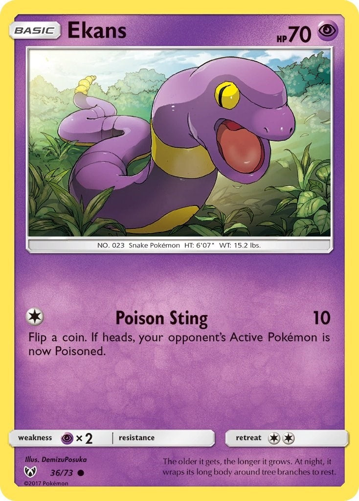 Image for Ekans (36/73) (SHL) - Pokemon