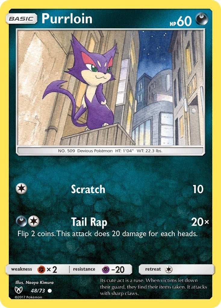Image for Purrloin (48/73) (SHL) - Pokemon