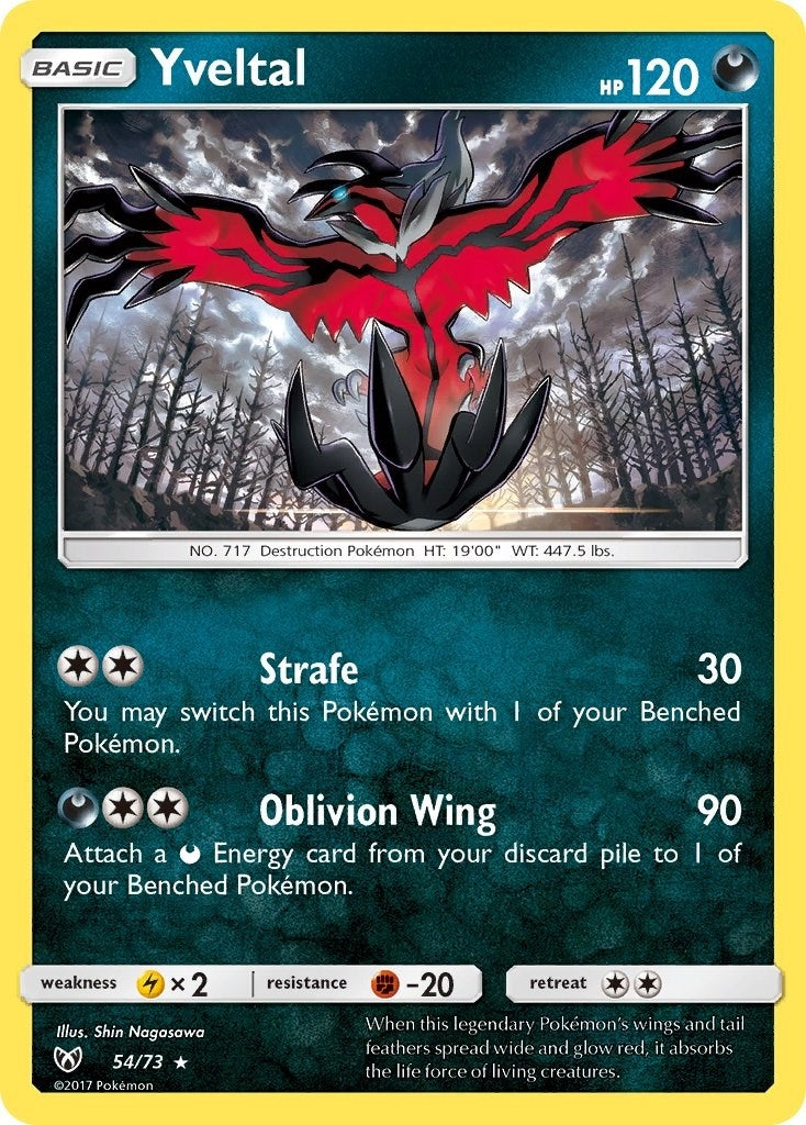 Image for Yveltal (54/73) (SHL) - Pokemon
