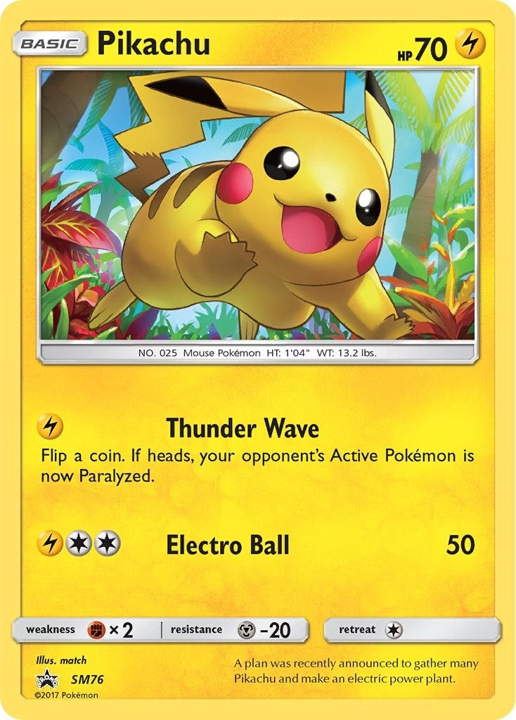 Image for Pikachu - SM76 (SM76) (SMP) - Pokemon