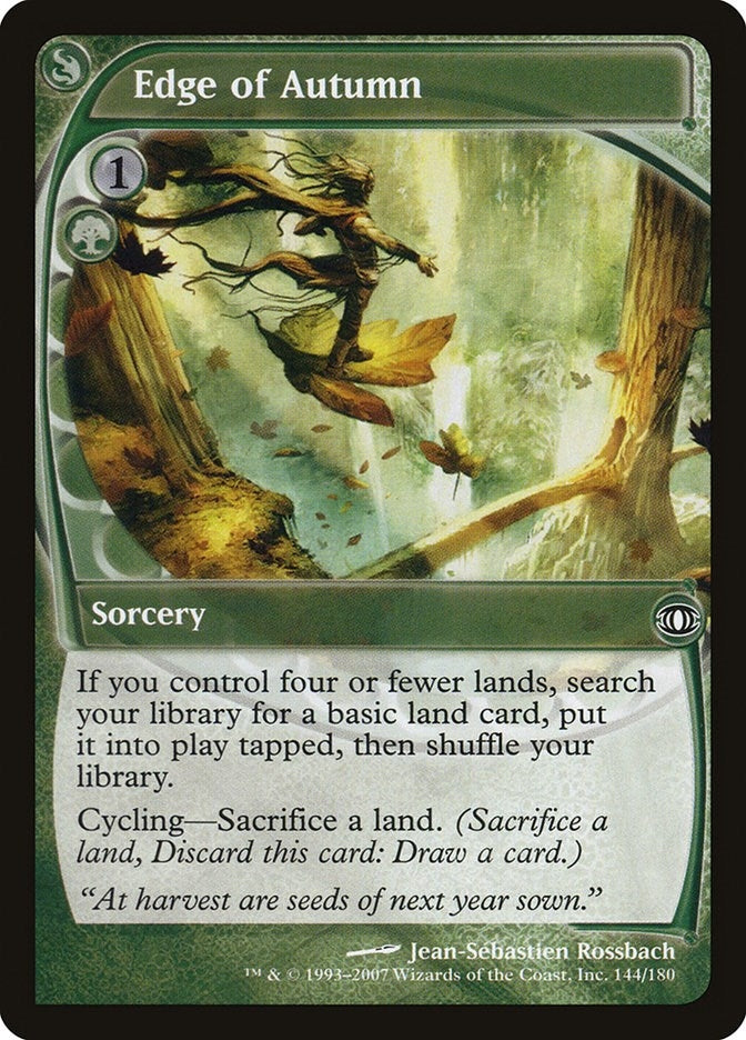 Image for Edge of Autumn (144) (FUT) - Magic: The Gathering