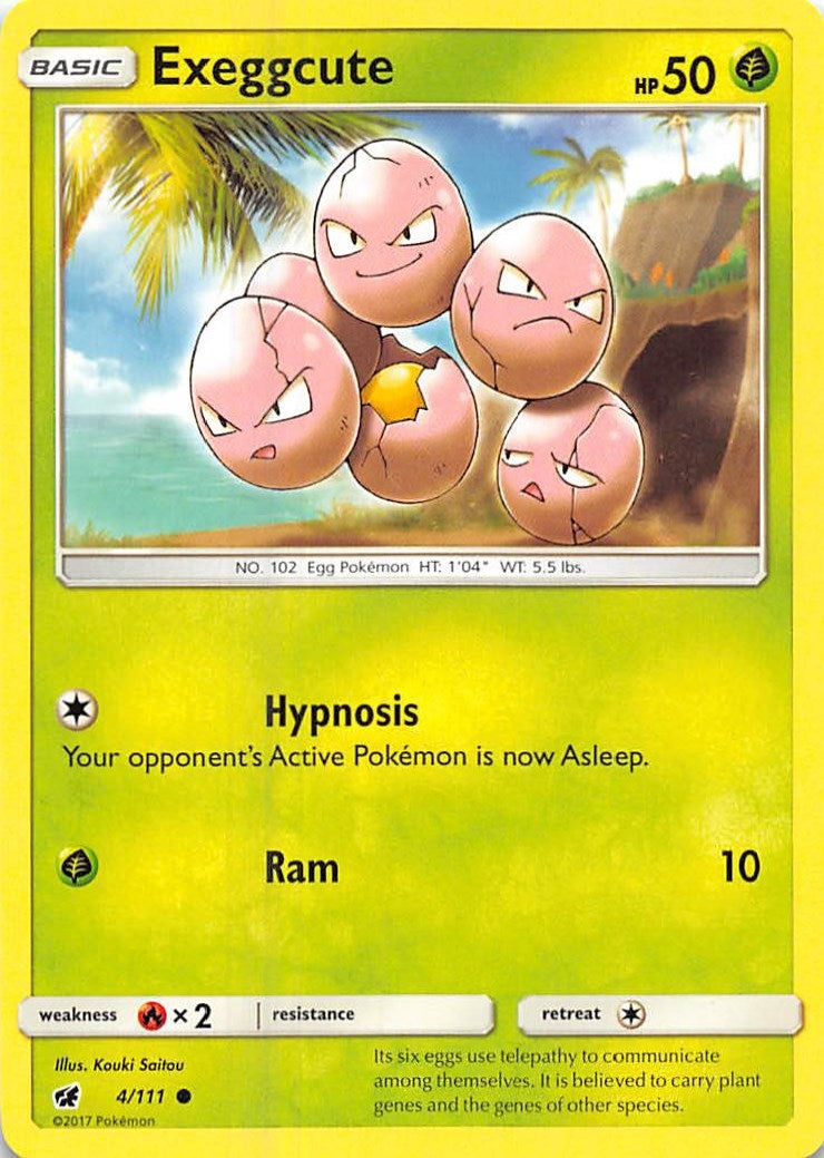 Image for Exeggcute (4/111) (SM04) - Pokemon
