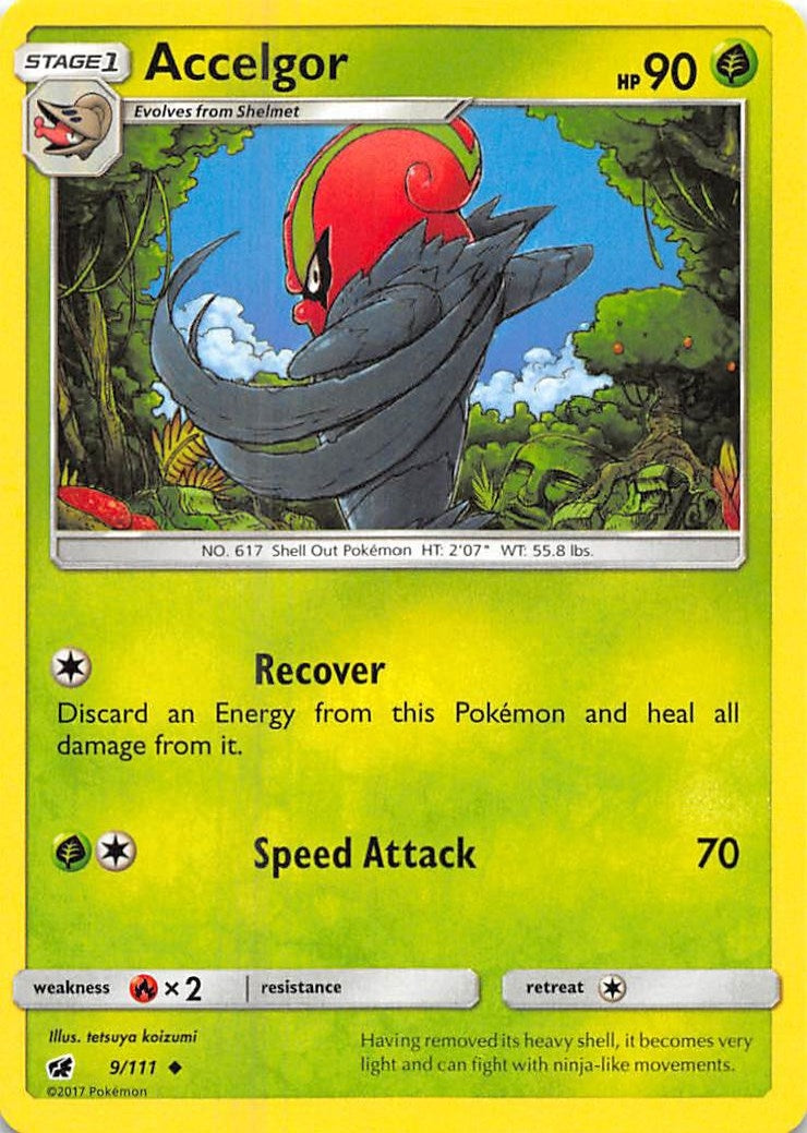 Image for Accelgor (9/111) (SM04) - Pokemon