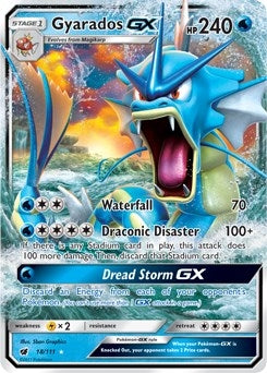 Image for Gyarados GX (18/111) (SM04) - Pokemon