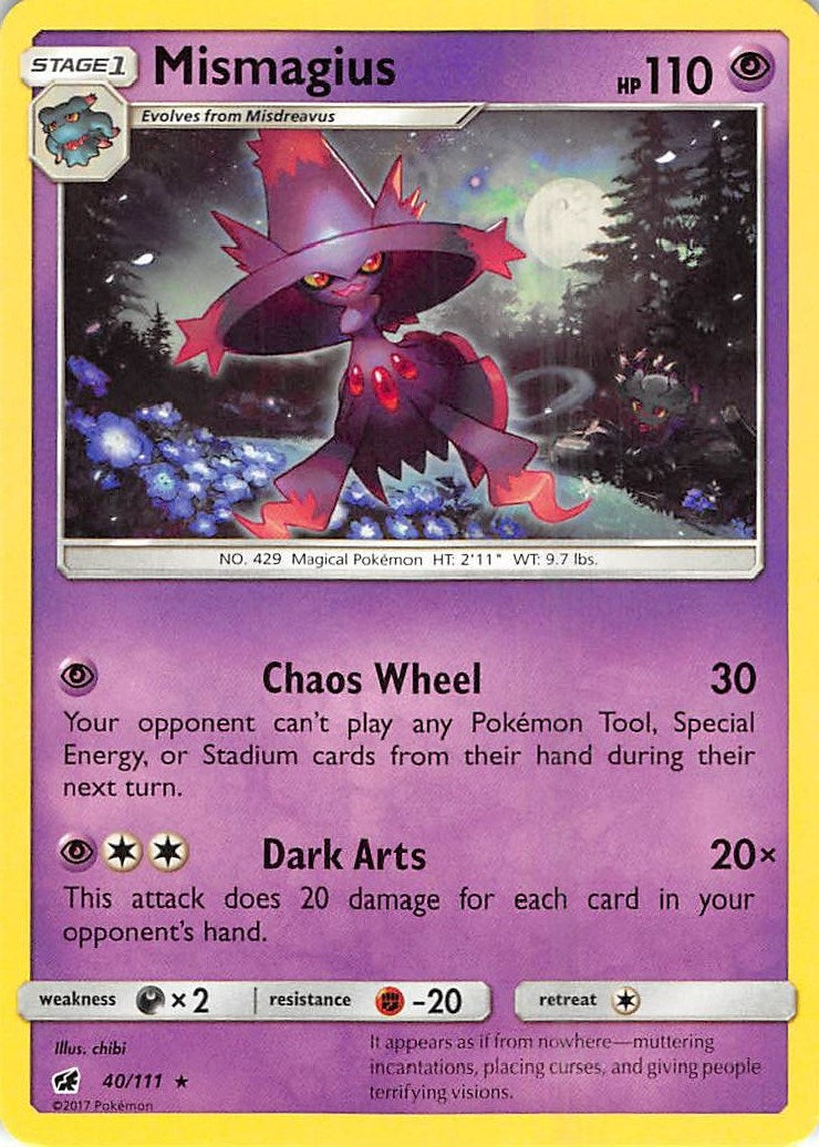 Image for Mismagius (40/111) (SM04) - Pokemon