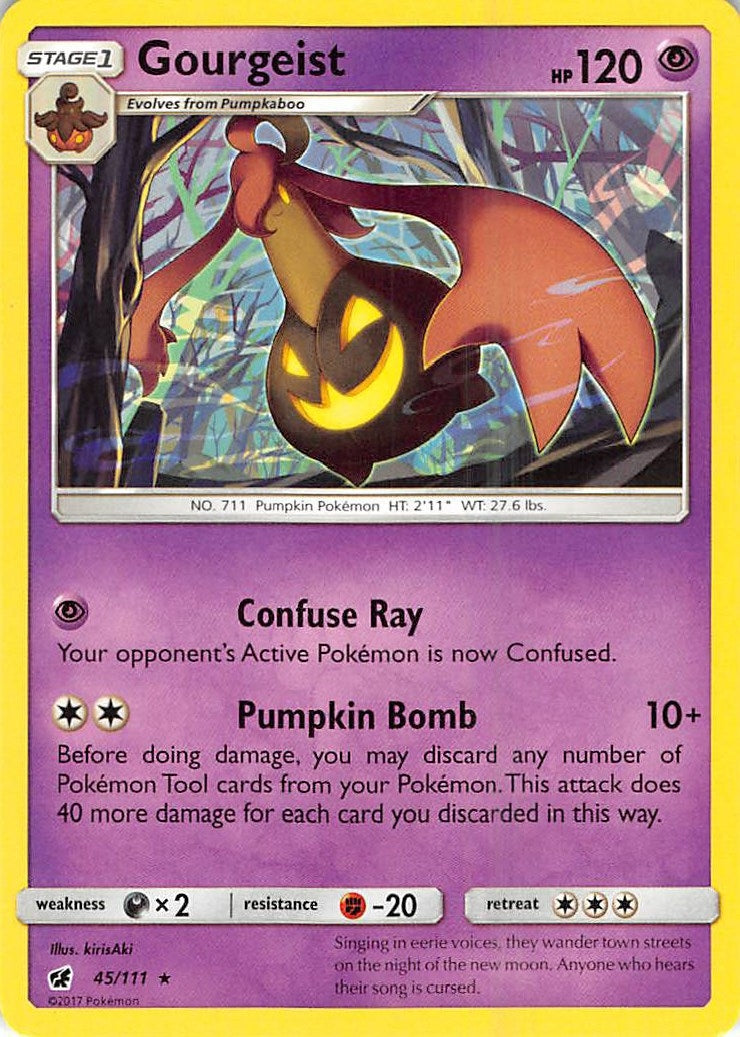Image for Gourgeist (45/111) (SM04) - Pokemon