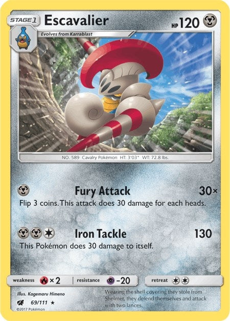 Image for Escavalier (69/111) (SM04) - Pokemon