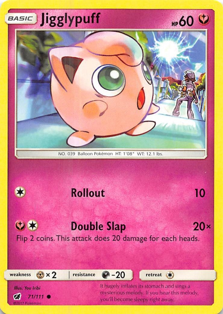 Image for Jigglypuff (71/111) (SM04) - Pokemon